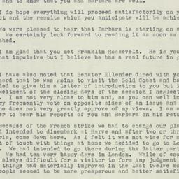 Letter: 1953 September 4