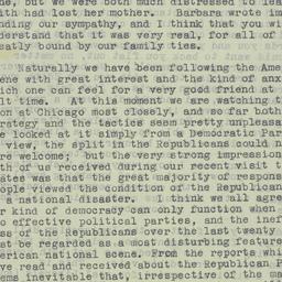 Letter: 1952 July 8