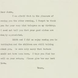 Letter: 1953 April 3