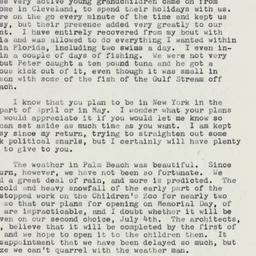 Letter: 1961 April 17