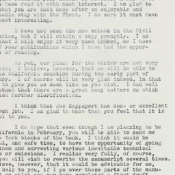 Letter: 1960 November 22