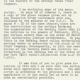 Letter: 1958 October 15
