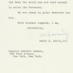 Letter: 1958 October 28