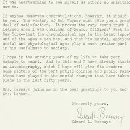 Letter: 1961 December 4