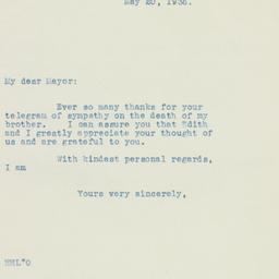 Letter: 1936 May 20