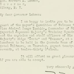 Letter: 1936 August 22