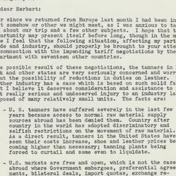 Letter: 1950 May 18