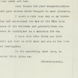 Letter: 1956 March 31