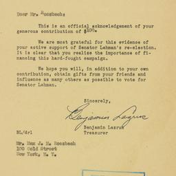 Letter: 1950 October 27