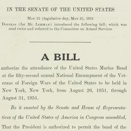 Pamphlet: 1951 May 15