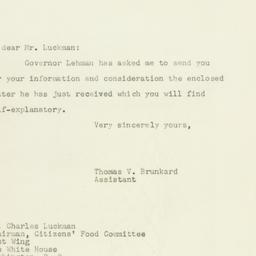 Letter: 1947 October 8