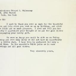 Letter: 1958 April 4