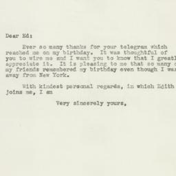 Letter: 1943 April 1