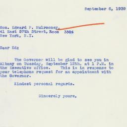 Letter: 1939 September 6