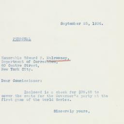Letter: 1936 September 25