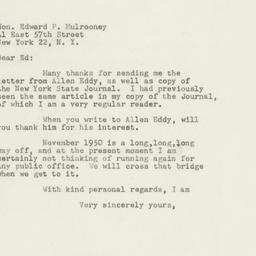 Letter: 1948 November 17