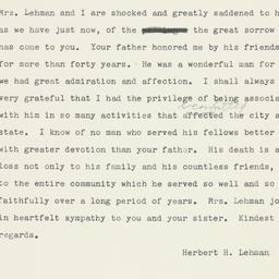 Telegram: 1960 May 2