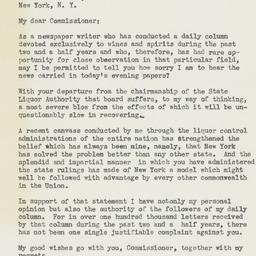 Letter: 1936 February 5