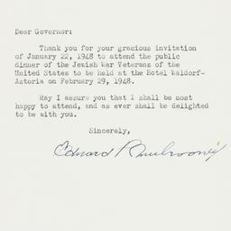 Letter: 1948 January 22