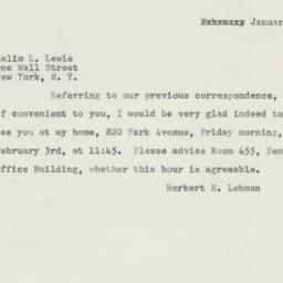 Telegram: 1956 January 31