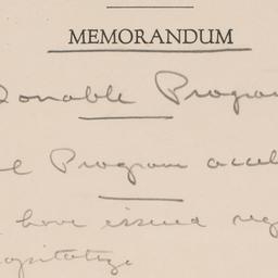 Memorandum: n.d.
