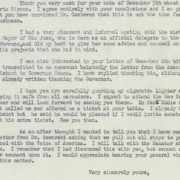 Letter: 1950 December 7