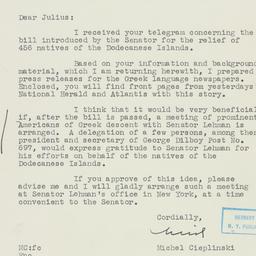 Letter: 1951 January 26