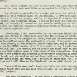 Letter: 1952 February 11