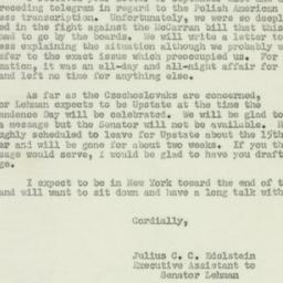 Letter: 1950 September 25