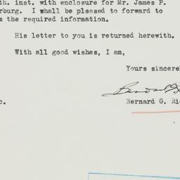 Letter: 1941 October 2