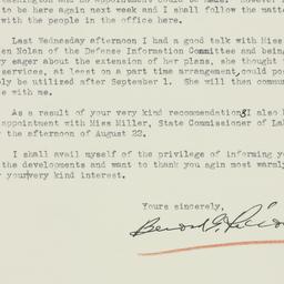 Letter: 1941 August 20