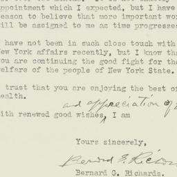 Letter: 1935 July 23