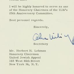 Letter: 1962 July 10