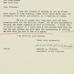 Letter: 1936 October 10