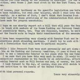Letter: 1956 March 5