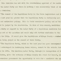 Press Release: 1939 August 10