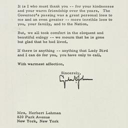 Letter: 1963 December 18