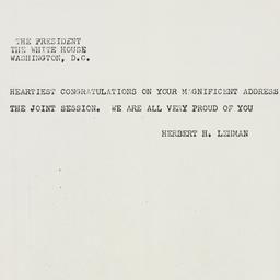 Letter: 1963 November 27