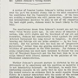 Letter: 1960 April 6