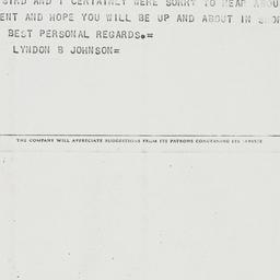 Letter: 1963 February 12