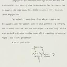 Letter: 1960 August 25