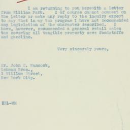 Letter: 1933 February 28