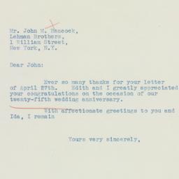 Letter: 1935 May 7