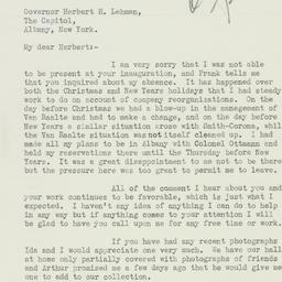 Letter: 1933 January 12