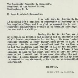 Letter: 1933 February 20