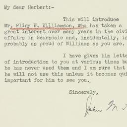 Letter: 1933 December 9