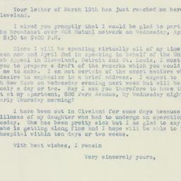 Letter: 1947 March 21