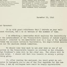 Letter: 1946 December 19