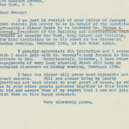 Letter: 1939 January 27