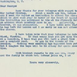 Letter: 1941 February 20